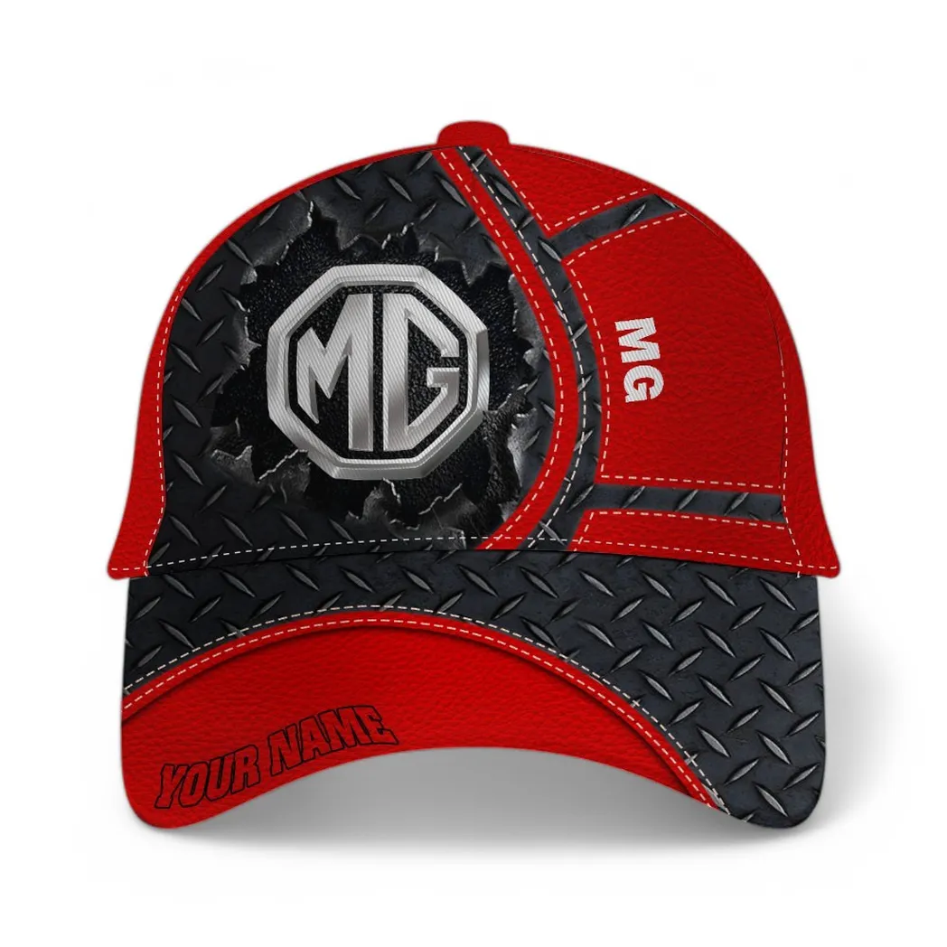 MG Car Classic Cap, Gift For MG CAR Lovers, Gift For Him, Husband, Boyfriend - Red CAR49021825051-6