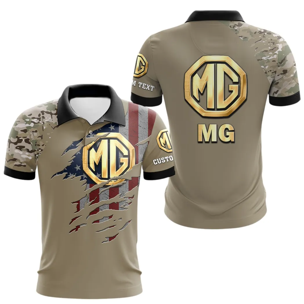 MG Car Polo Shirt, Gift For MG CAR Lovers, Gift For Him, Husband, Boyfriend CAR46021725071-2