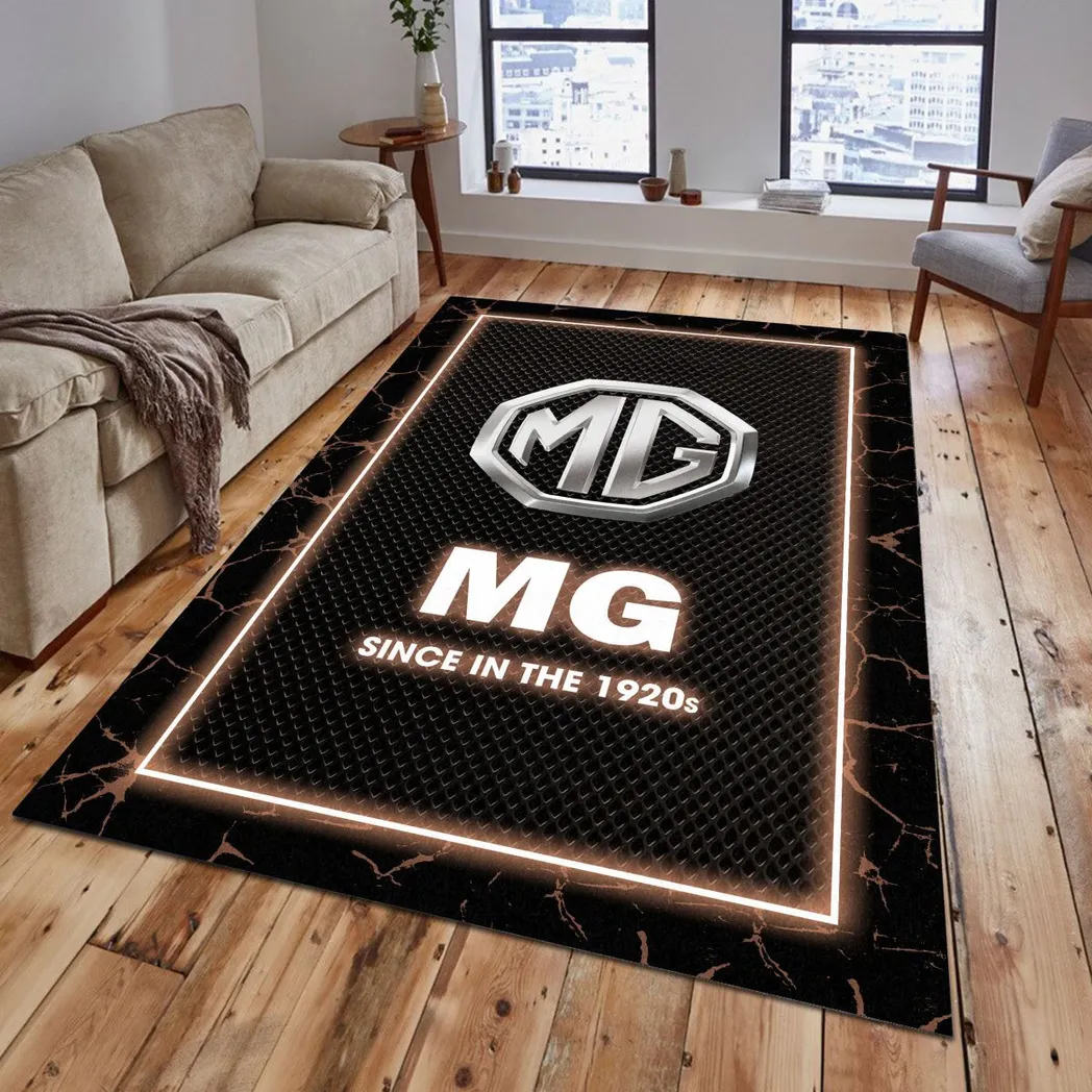 MG Car Rug, Gift For MG Car Lovers, Gift For Him, Husband, Boyfriend CAR5202192555 - Brown
