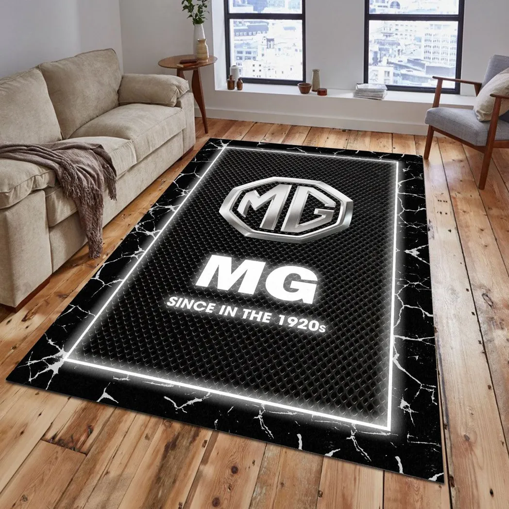 MG Car Rug, Gift For MG Car Lovers, Gift For Him, Husband, Boyfriend CAR5202192555 - Grey