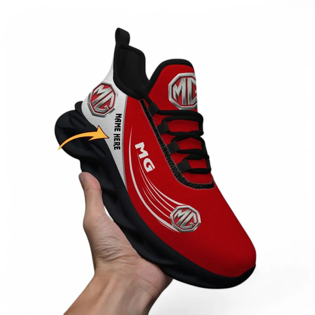 MG Car Shoes For Men CAR83021725178, MG Car Gift For Husband, Him, Boyfriend - Black