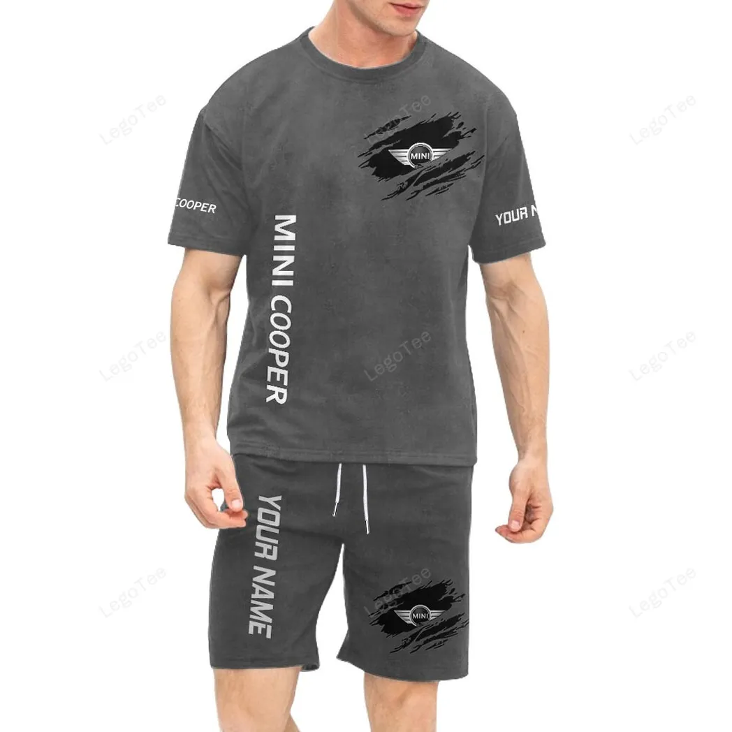 Mini Cooper All Over Print T-Shirt Set, Gift For Mini Cooper Lovers, Gift For Him, Husband, Boyfriend CAR136021125693