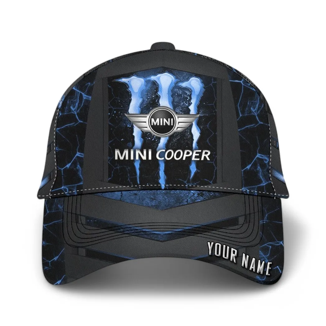 Mini Cooper Classic Cap, Gift For Mini Cooper Lovers, Gift For Him, Husband, Boyfriend CAR6502202559 - Blue