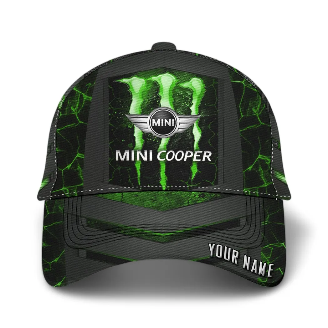 Mini Cooper Classic Cap, Gift For Mini Cooper Lovers, Gift For Him, Husband, Boyfriend CAR6502202559 - Green