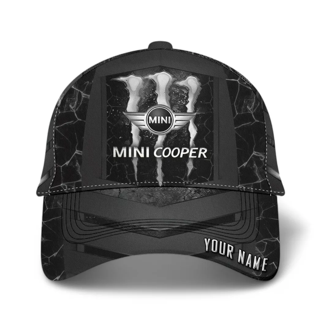 Mini Cooper Classic Cap, Gift For Mini Cooper Lovers, Gift For Him, Husband, Boyfriend CAR6502202559 - Grey