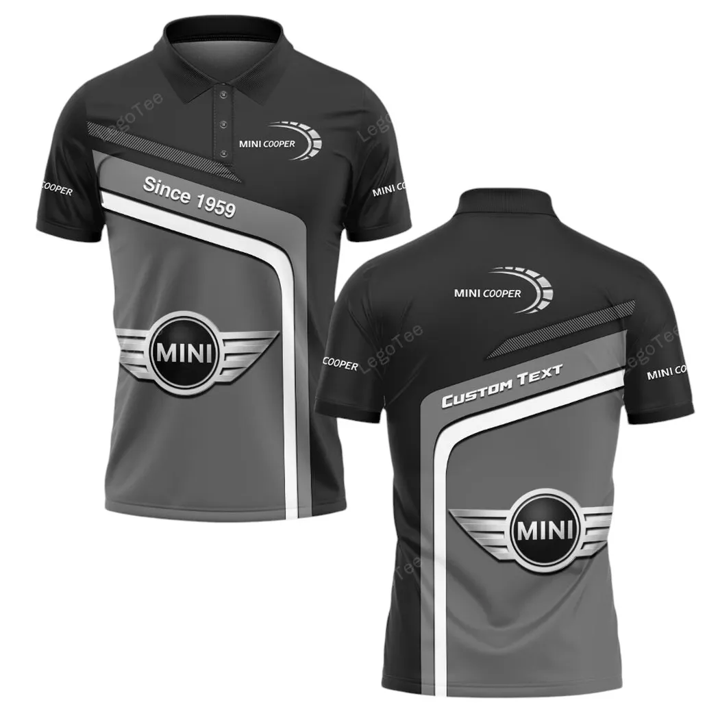 Mini Cooper Polo Shirt, Gift For Mini Cooper Lovers, Gift For Him, Husband, Boyfriend CAR11103032552