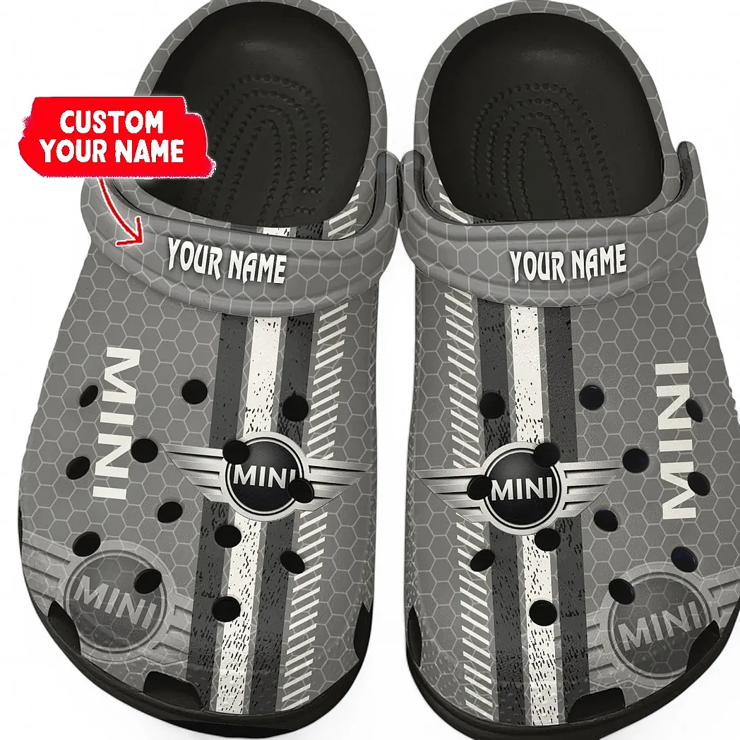 Mini Crocs Shoes Gift For Mini Lovers, Birthday Gift For Husband, Boyfriend CAR82022025631 - Black