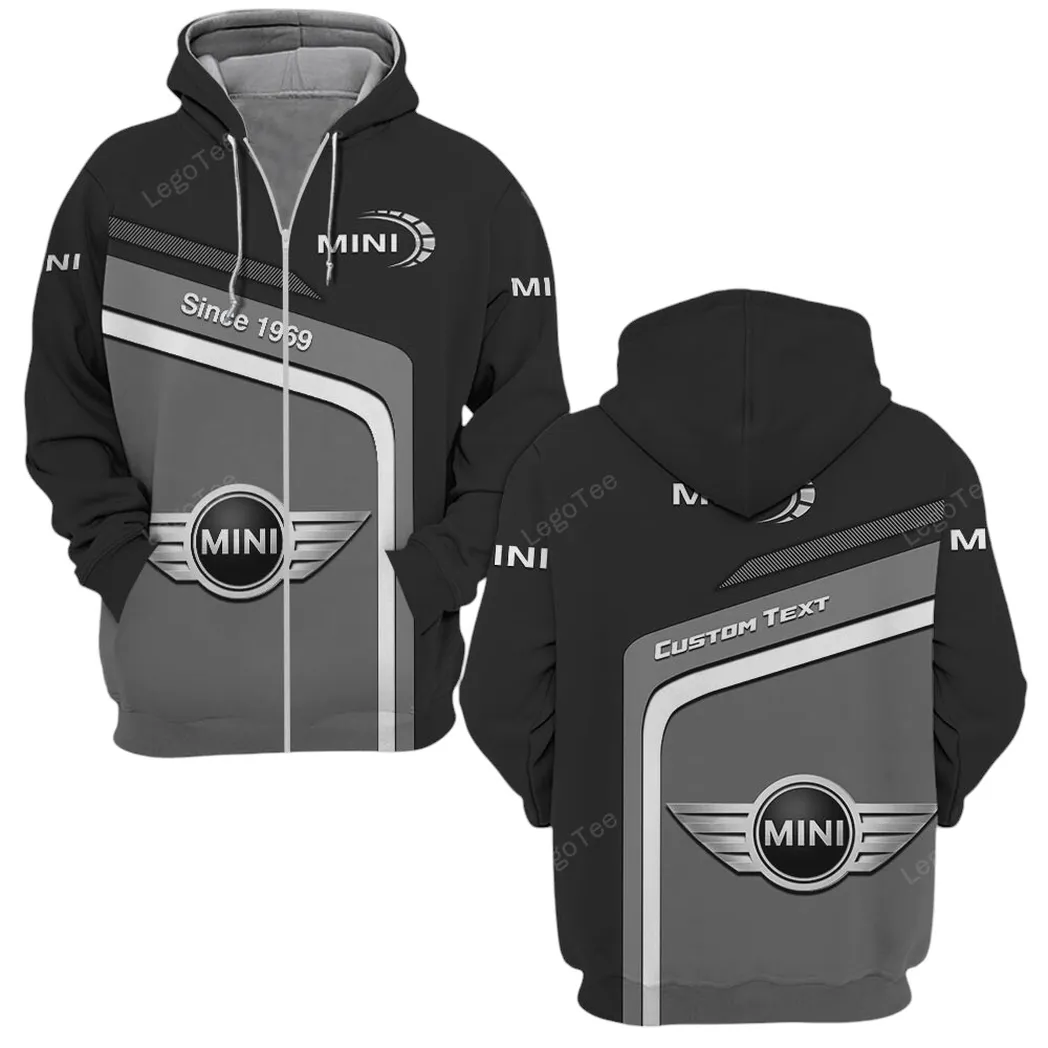 Mini Zipper Hoodie, Gift For Mini Lovers, Gift For Him, Husband, Boyfriend CAR11103032551