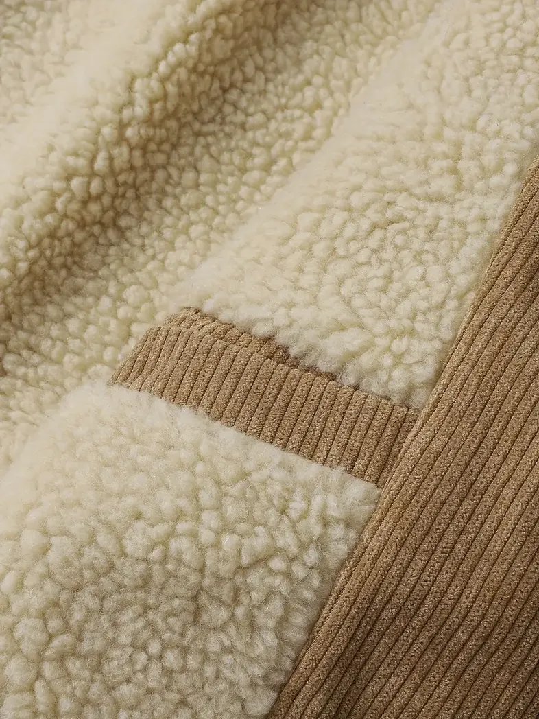 Mitsubishi Fuso Corduroy Jacket For Men, Gift For Mitsubishi Fuso Lovers CAR149022225910 - Khaki