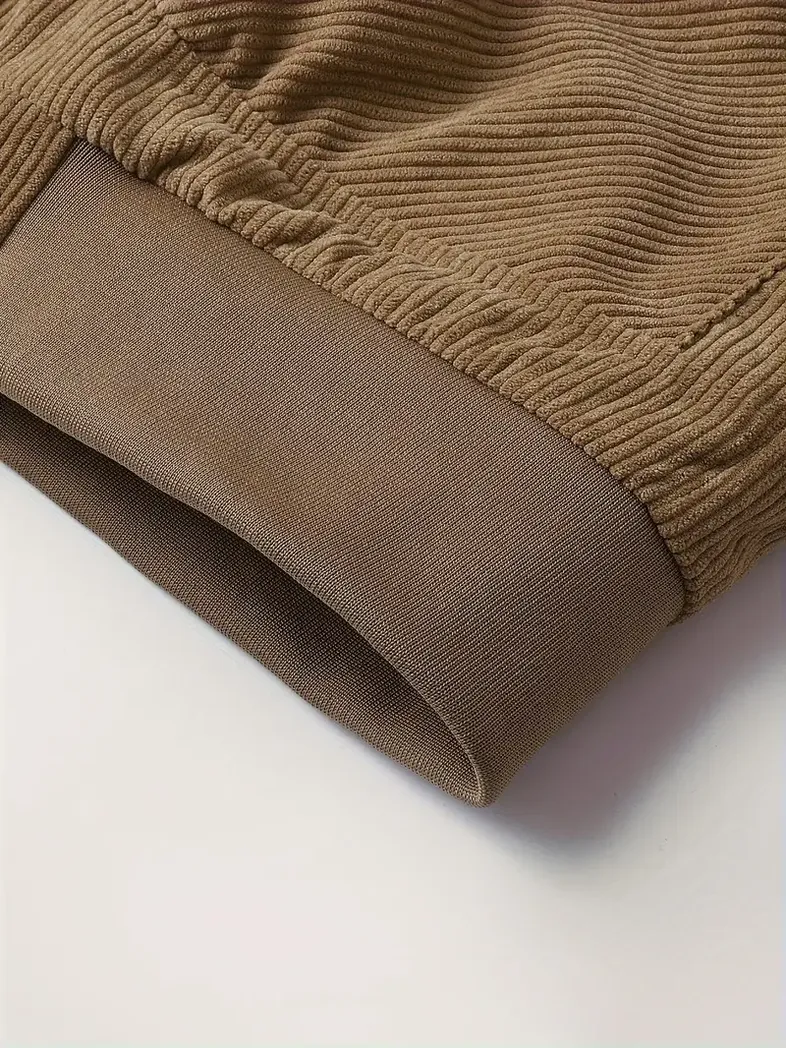 Mitsubishi Fuso Corduroy Jacket For Men, Gift For Mitsubishi Fuso Lovers CAR149022225910 - Khaki