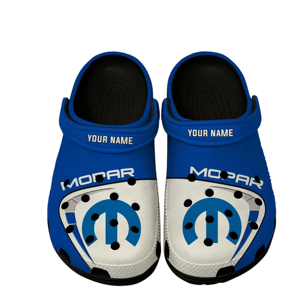 Mopar Crocs, Gift For Mopar Lover, Gift For Him, Husband, Boyfriend CAR16802262546 - Black