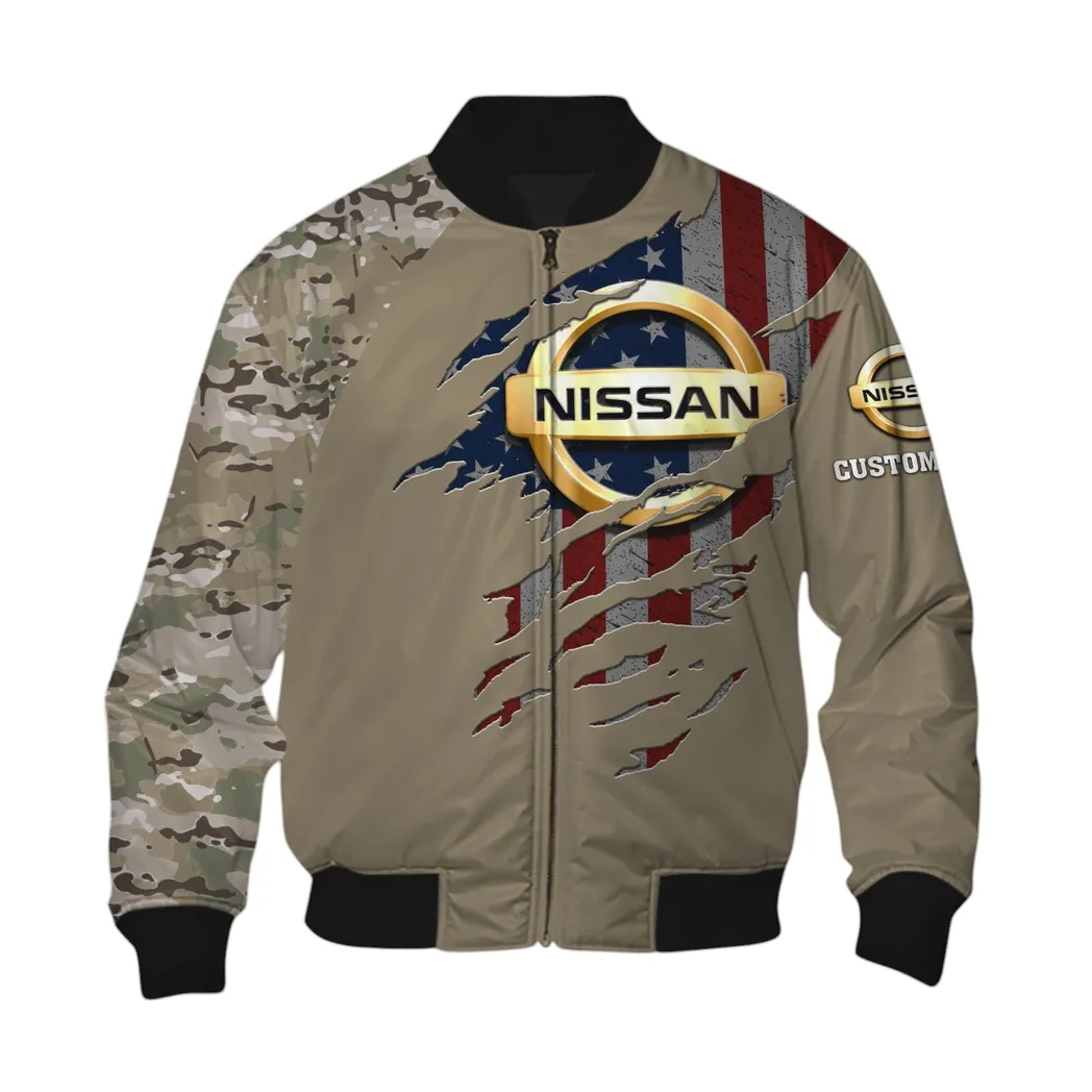 Nissan Bomber Jacket, Gift For Nissan Lovers, Gift For Him, Husband, Boyfriend CAR46021725078-6