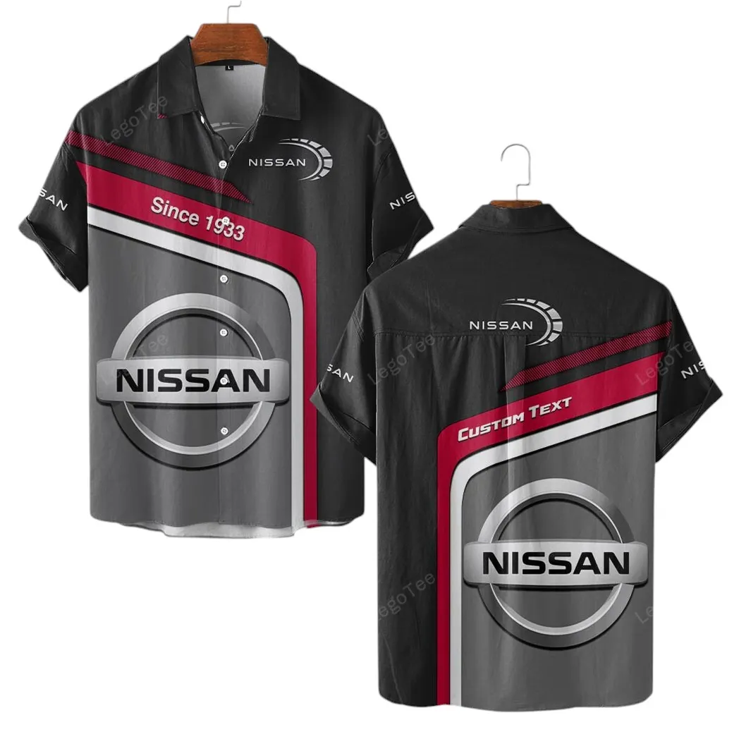 Nissan Hawaiian Shirt For Men, Gift For Nissan Lovers, Gift For Him, Husband, Boyfriend CAR11103032555