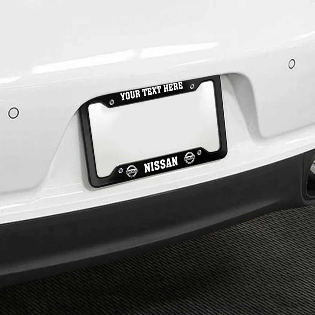 Nissan License Plate Frame, Nissan Accessory Gift For Car Lovers LPF01030325149 - Frame 01