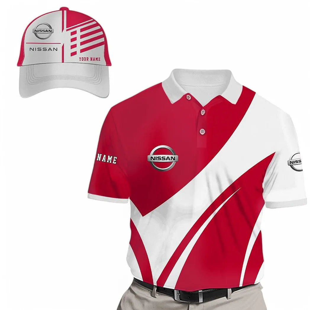 Nissan Polo Shirt And Classic Cap, Gift For Men, Him, Husband, Boyfriend CAR73021525765-1