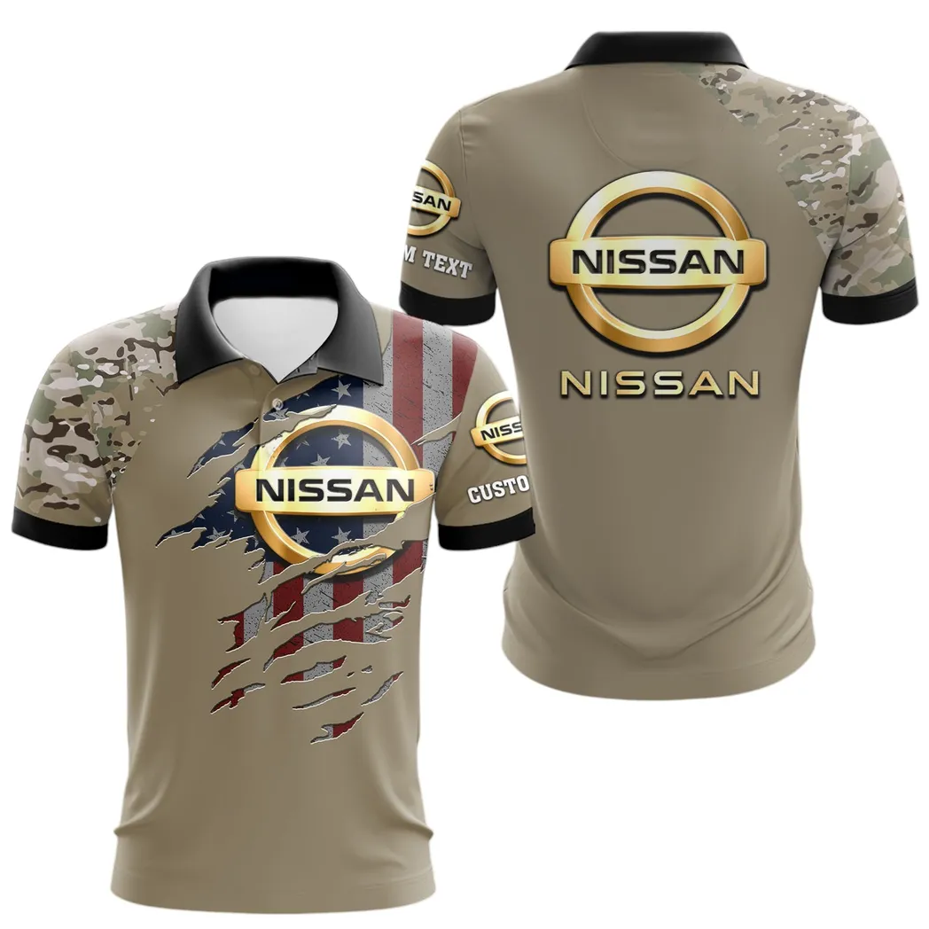 Nissan Polo Shirt, Gift For Nissan Lovers, Gift For Him, Husband, Boyfriend CAR46021725078-2