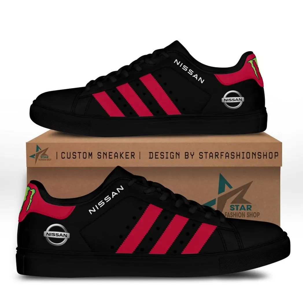 Nissan Skate Shoes, Gift For Nissan Lovers, Gift For Him, Husband, BoyfriendCAR58021925092 - Black