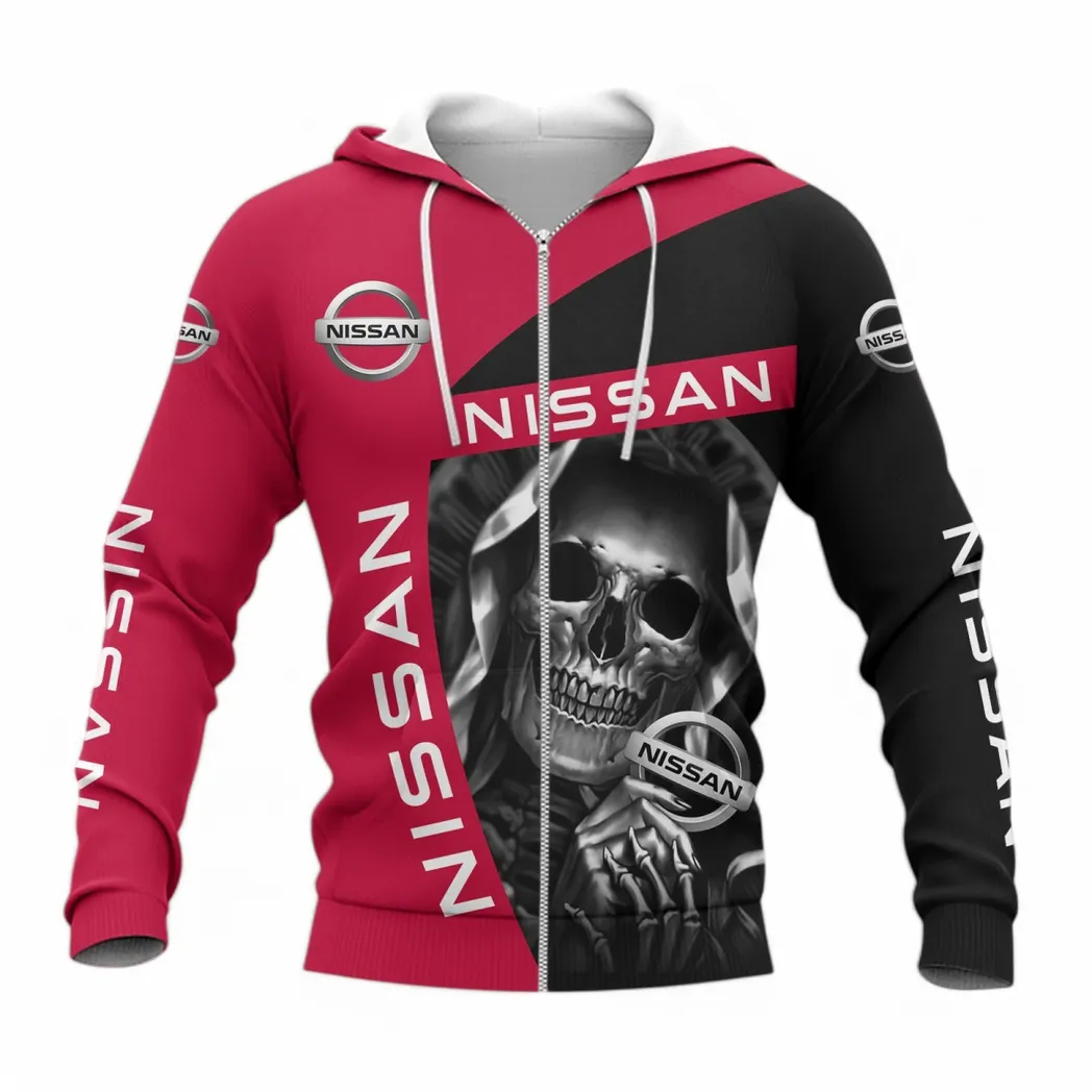 Nissan Zipper Hoodie, Gift For Nissan Lovers, Gift For Him, Husband, Boyfriend CAR6702212557