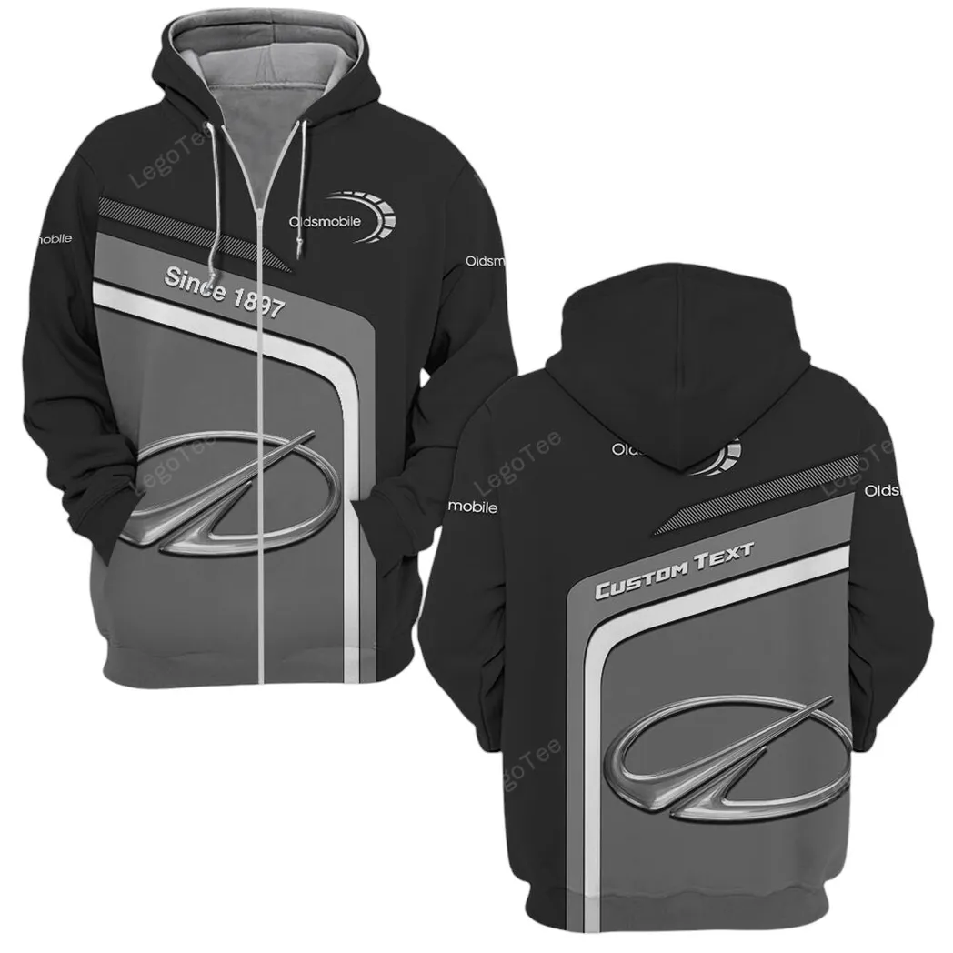 Oldsmobile Zipper Hoodie, Gift For Oldsmobile Lovers, Gift For Him, Husband, Boyfriend CAR11103032556