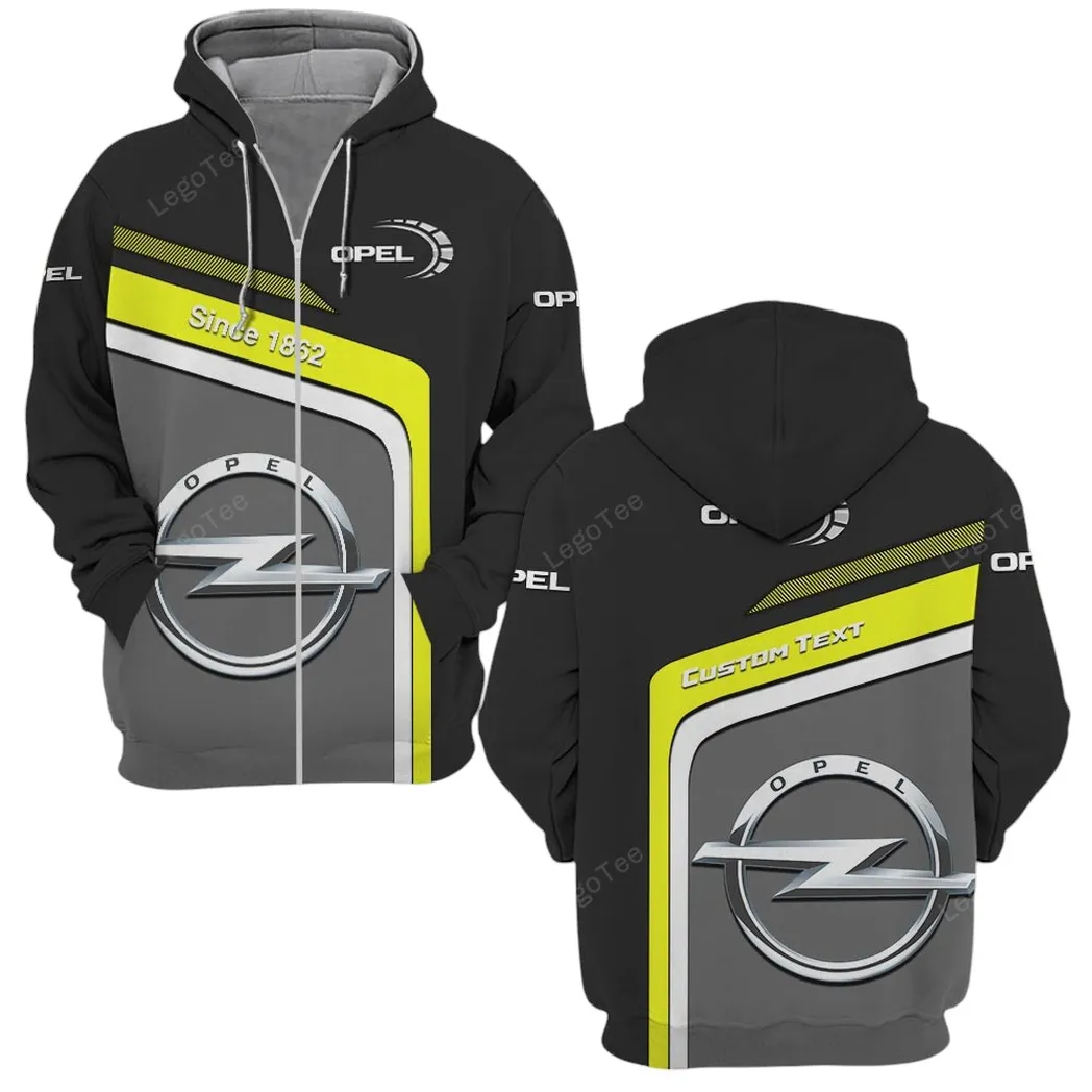 Opel Zipper Hoodie, Gift For Opel Lovers, Gift For Him, Husband, Boyfriend CAR11103032557