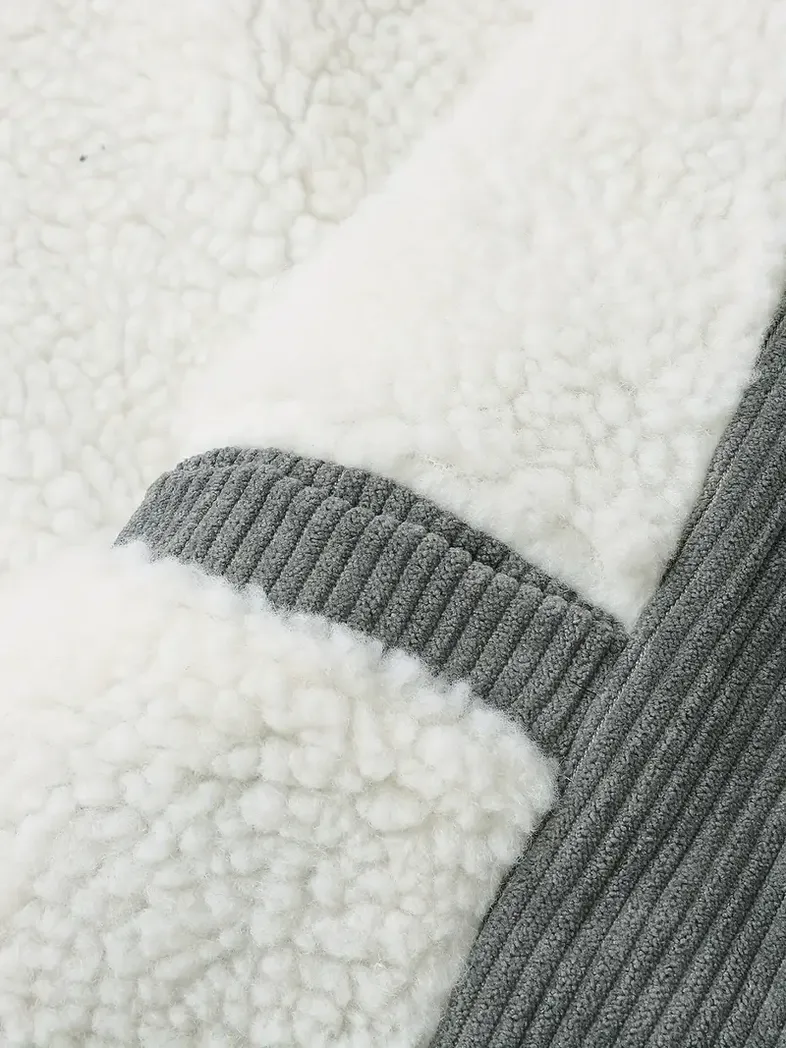 Paccar Corduroy Jacket For Men, Gift For Paccar Lovers CAR149022225914 - Gray