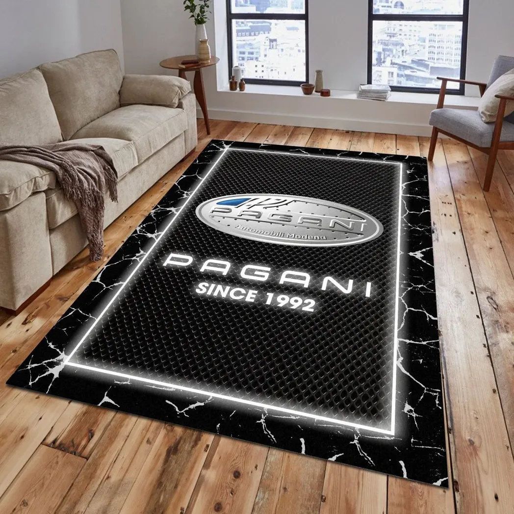 Pagani Rug, Gift For Pagani Lovers, Gift For Him, Husband, Boyfriend CAR5202192563 - Grey