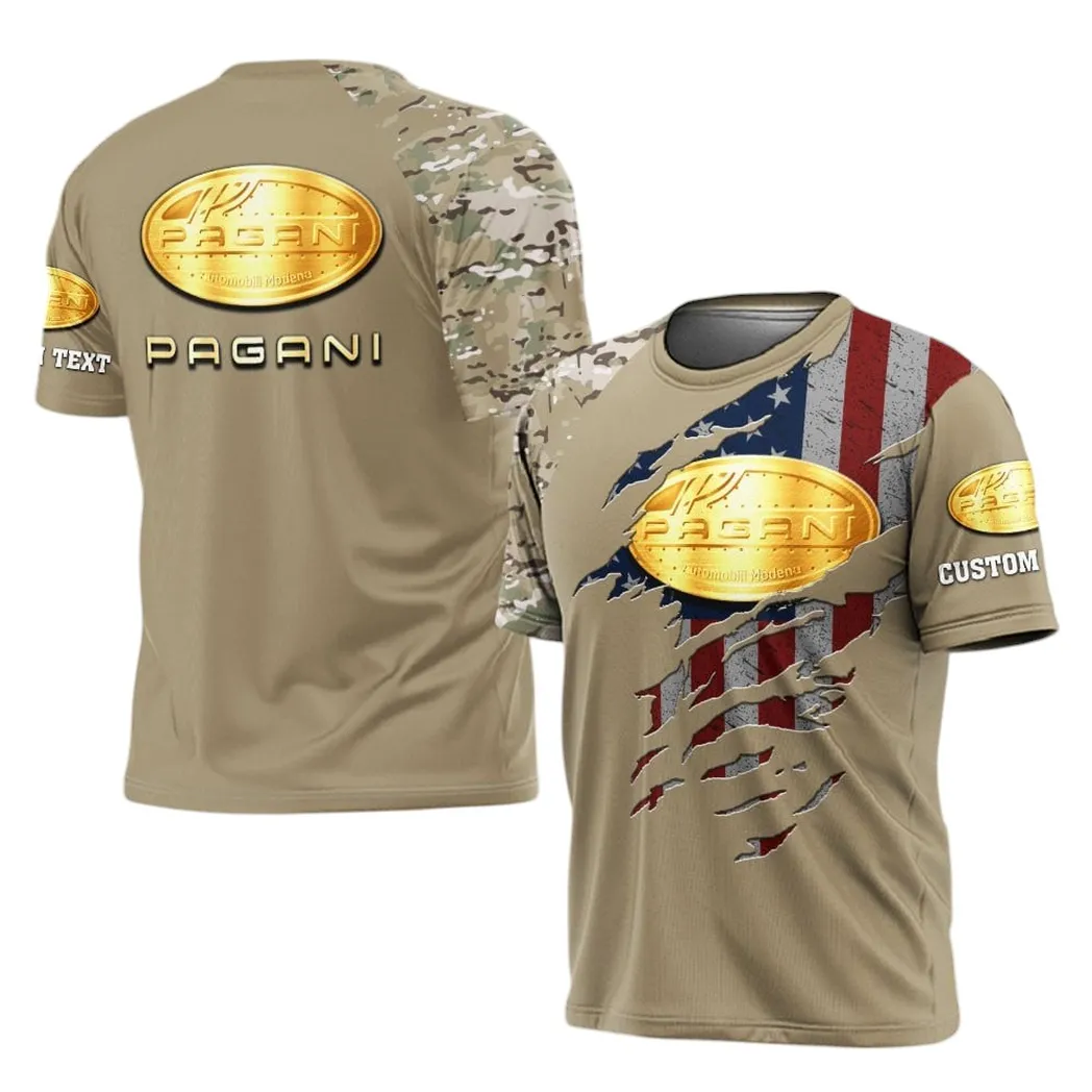 Pagani T-Shirt, Gift For Pagani Lovers, Gift For Him, Husband, Boyfriend CAR46021725080-1