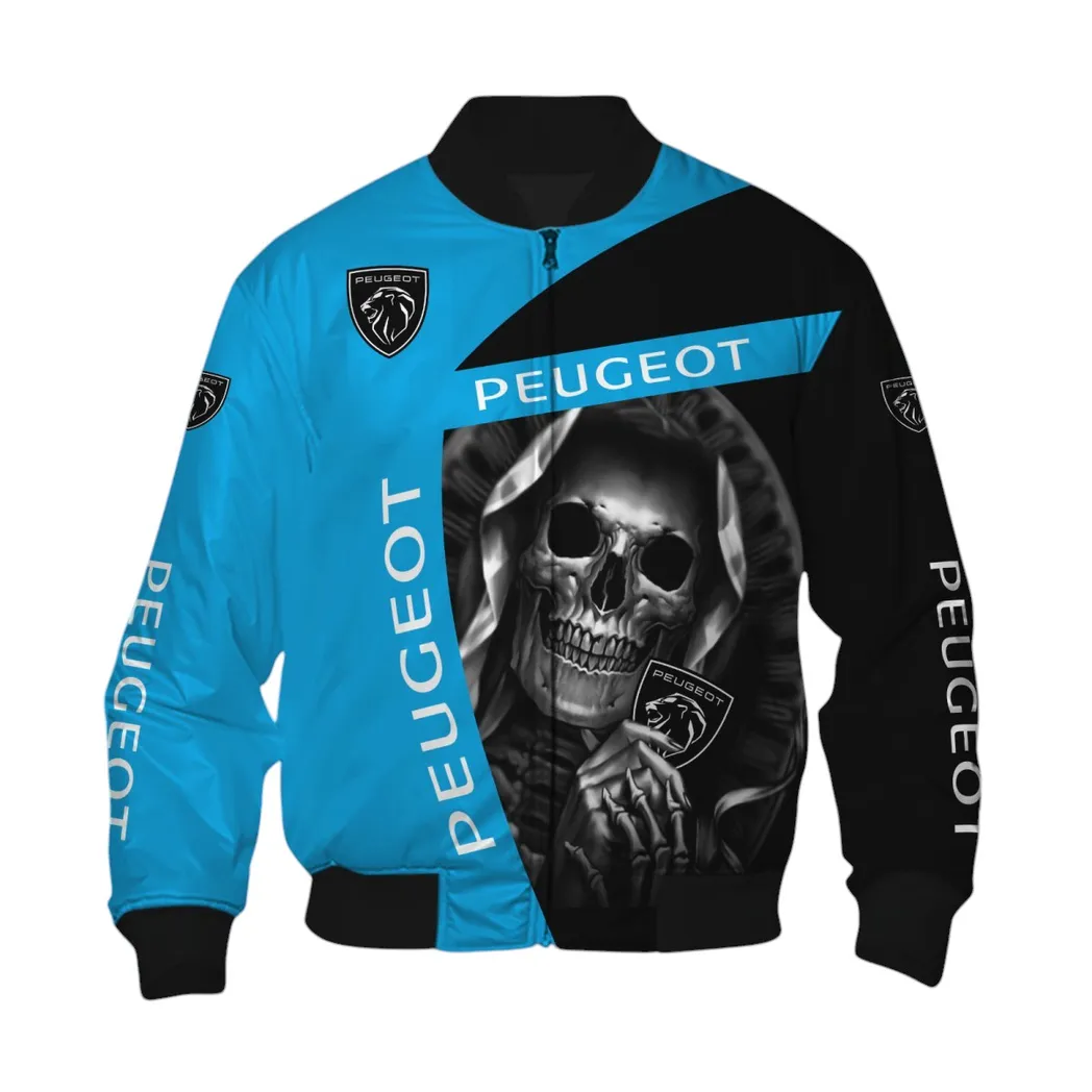 Peugeot Bomber Jacket, Gift For Peugeot Lovers, Gift For Him, Husband, Boyfriend CAR6702212556