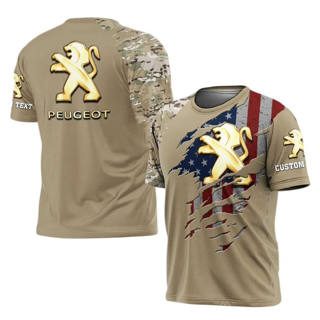 Peugeot T-Shirt, Gift For Peugeot Lovers, Gift For Him, Husband, Boyfriend CAR46021725081-1