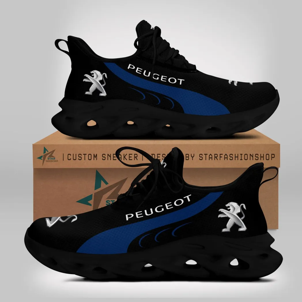 Peugoet Max Soul Shoes, Gift For Peugoet Lovers, Gift For Him, Husband, Boyfriend CAR7802242563 - Black