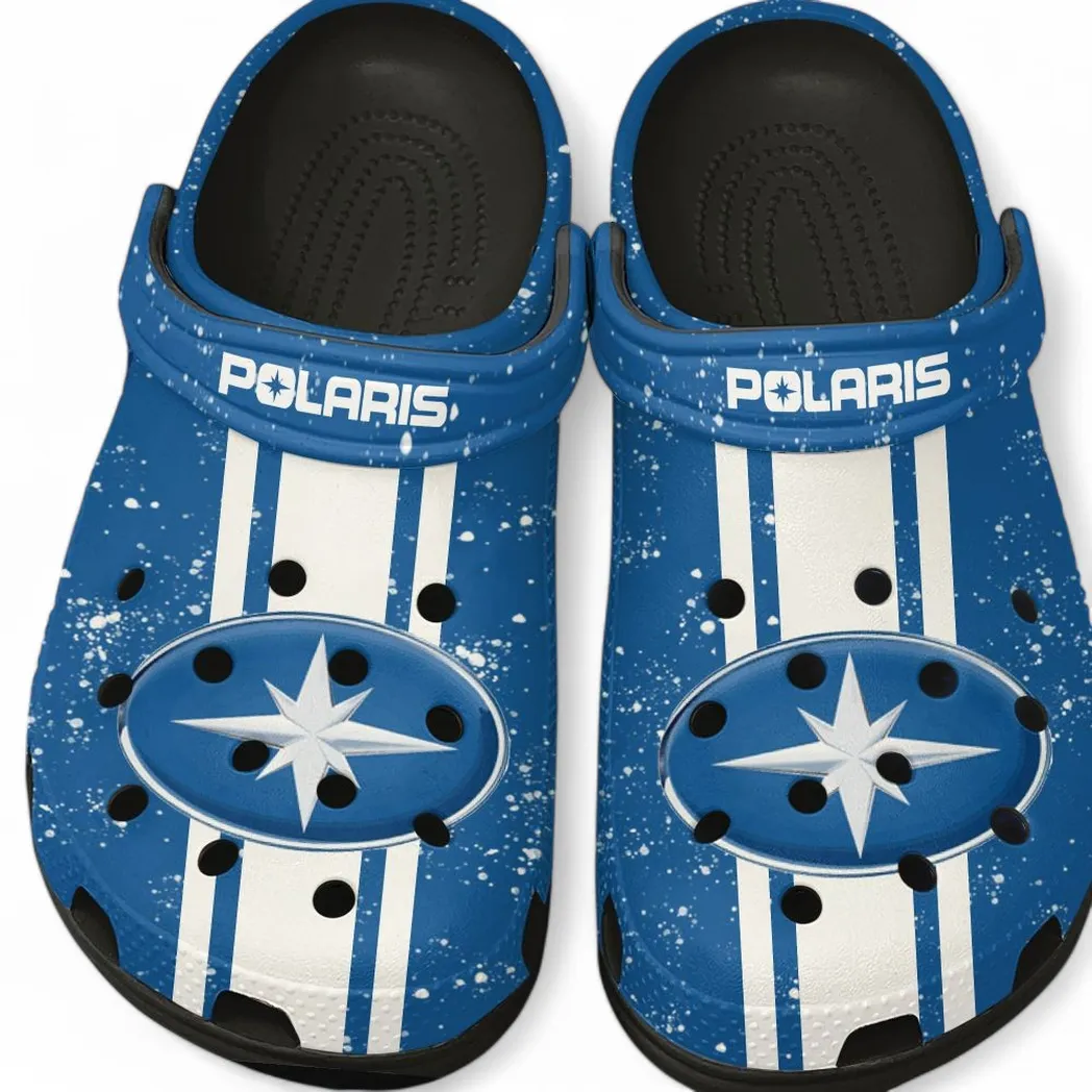 Polaris Crocs, Gift For Polaris Lovers, Gift For Him, Husband, Boyfriend CAR62022025016 - Black