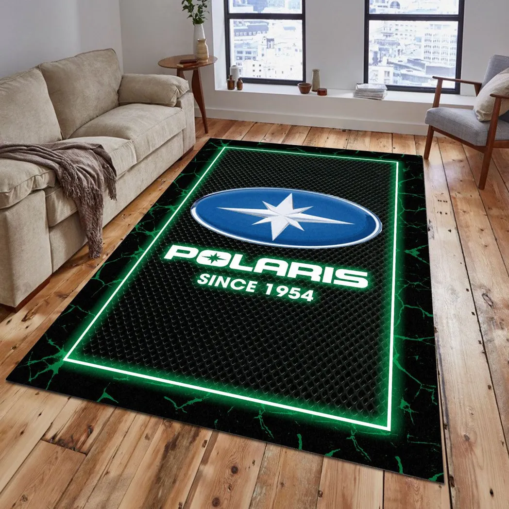 Polaris Rug, Gift For Polaris Lovers, Gift For Him, Husband, Boyfriend CAR5202192566 - Green