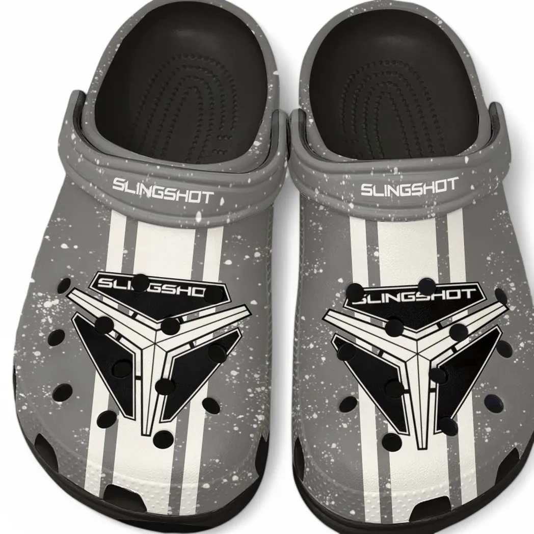 Polaris Slingshot Crocs, Gift For Polaris Slingshot Lovers, Gift For Him, Husband, Boyfriend CAR62022025083 - Black
