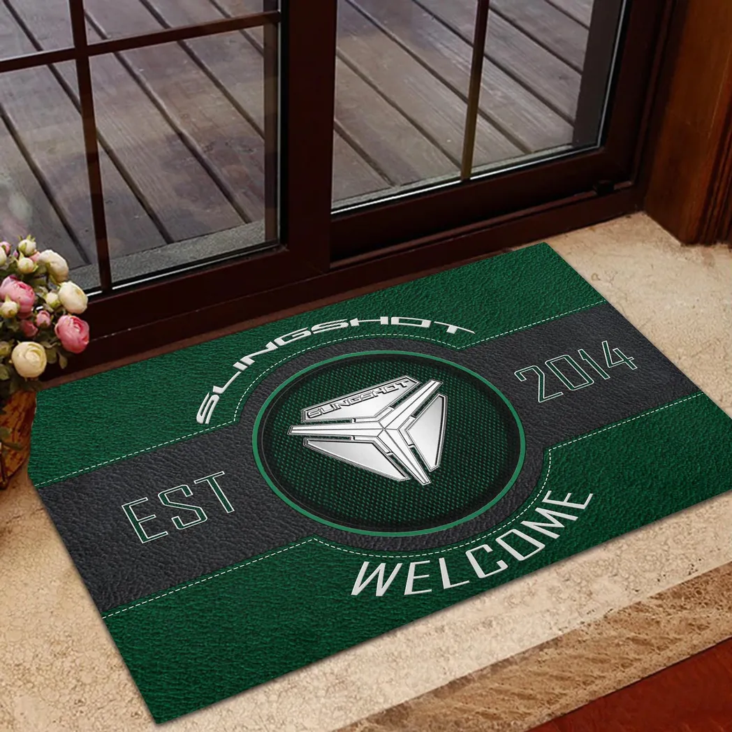 Polaris Slingshot Doormat, Gift For Polaris Slingshot Lovers, Gift For Him, Husband, Boyfriend CAR16902262552 - Green