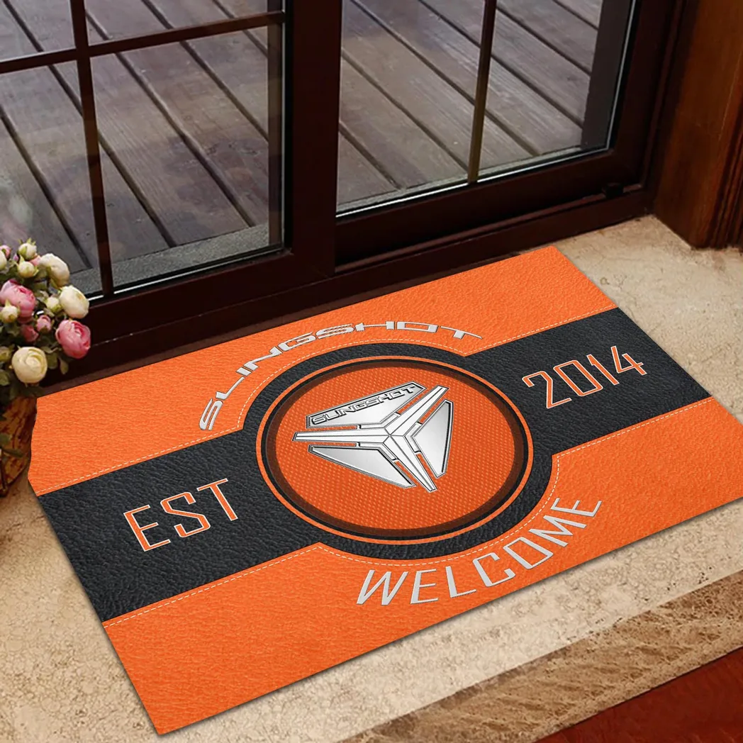 Polaris Slingshot Doormat, Gift For Polaris Slingshot Lovers, Gift For Him, Husband, Boyfriend CAR16902262552 - Orange