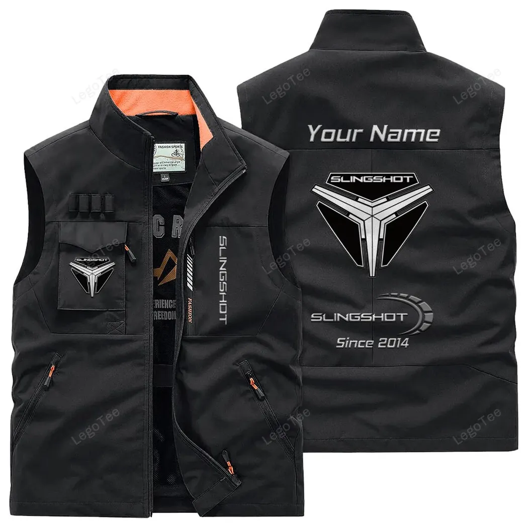Polaris Slingshot Outdoor Sleeveless Vest, Gift For Polaris Slingshot Lovers, Gift For Him, Husband, Boyfriend - Black CAR131021325756-3