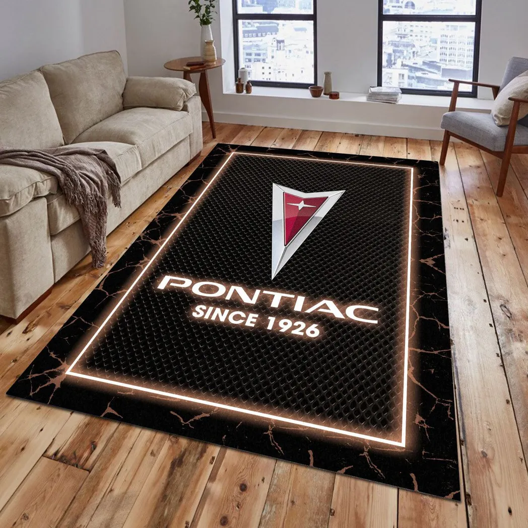 Pontiac Rug, Gift For Pontiac Lovers, Gift For Him, Husband, Boyfriend CAR5202192567 - Brown