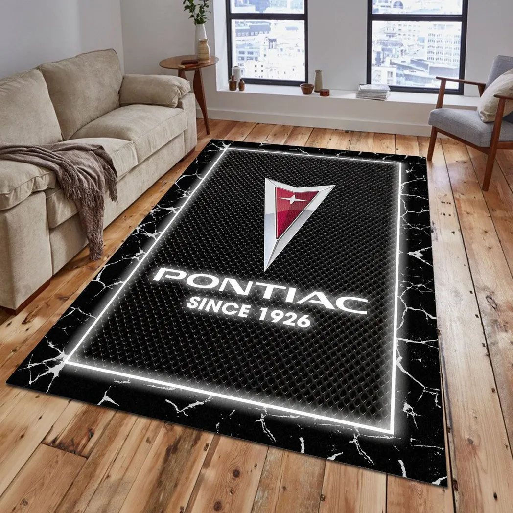 Pontiac Rug, Gift For Pontiac Lovers, Gift For Him, Husband, Boyfriend CAR5202192567 - Grey