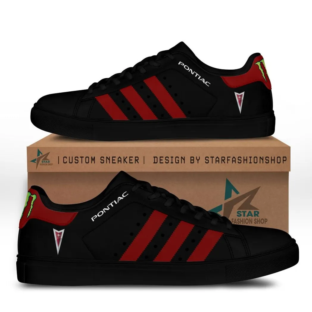 Pontiac Skate Shoes, Gift For Pontiac Lovers, Gift For Him, Husband, BoyfriendCAR58021925101 - Black