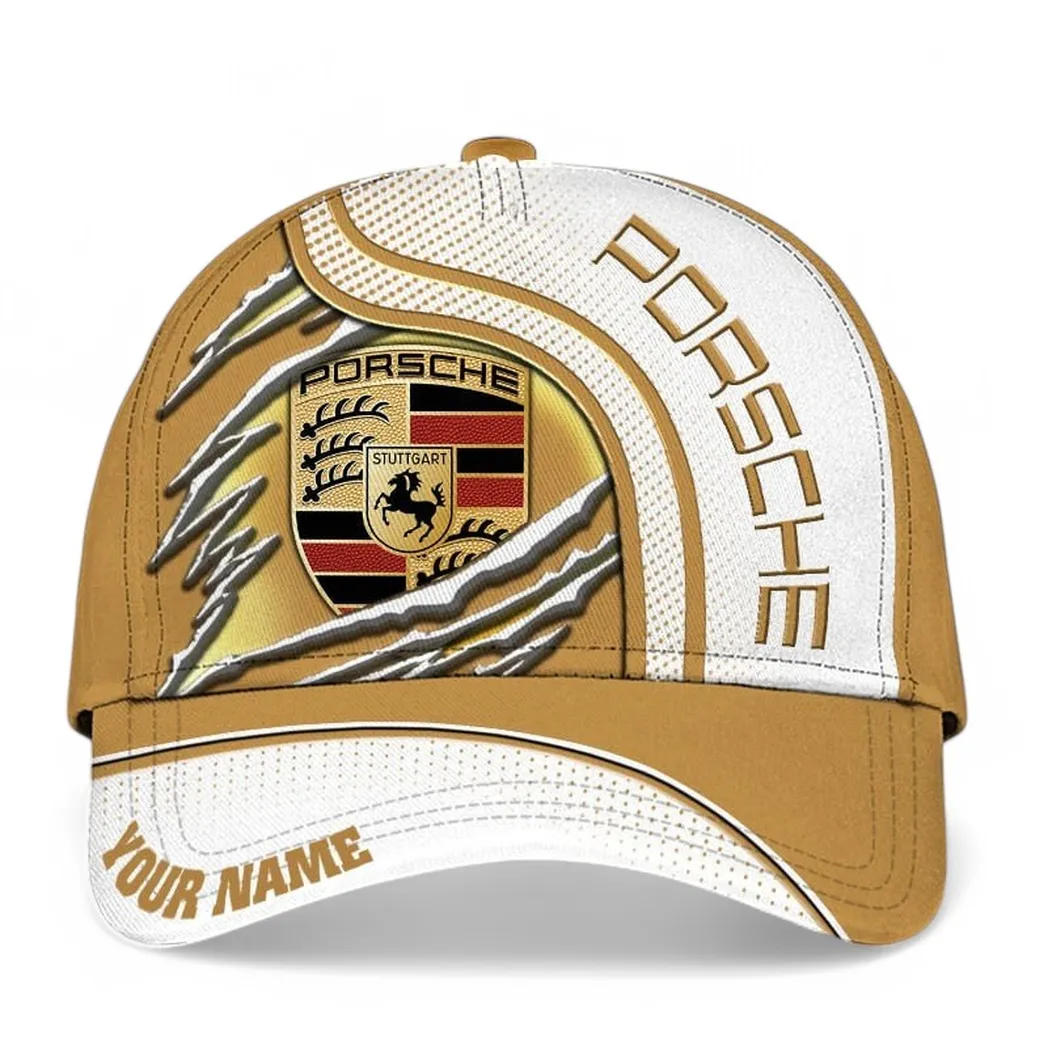 Porsche Classic Cap, Gift For Porsche Lovers, Gift For Him, Husband, Boyfriend CAR50021825078 - White
