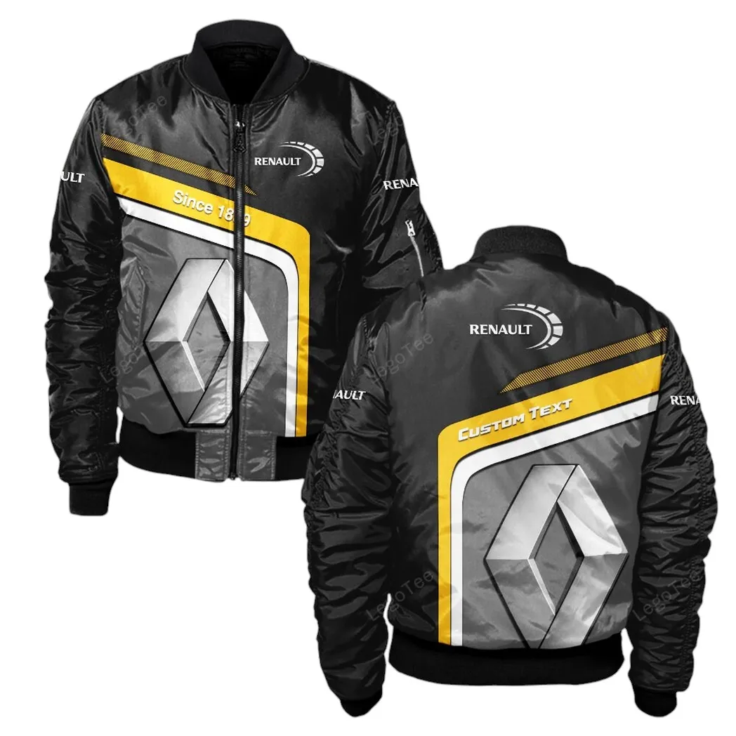 Renault Bomber Jacket, Gift For Renault Lovers, Gift For Him, Husband, Boyfriend CAR11103032563