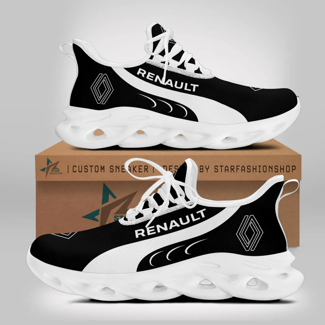Renault Max Soul Shoes, Gift For Renault Lovers, Gift For Him, Husband, Boyfriend CAR7802242566 - White