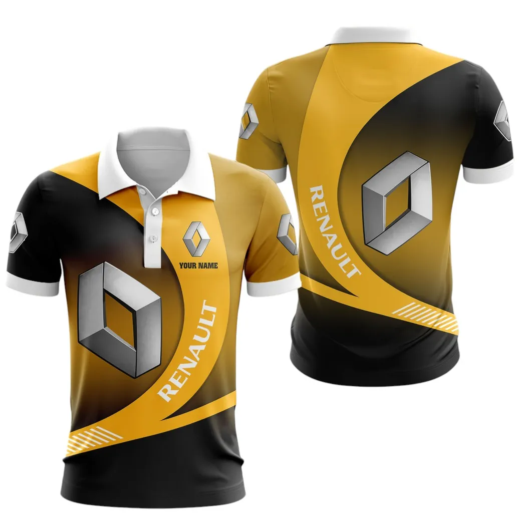 Renault Polo Shirt, Gift For Renault Lovers, Gift For Him, Husband, Boyfriend CAR7402222559