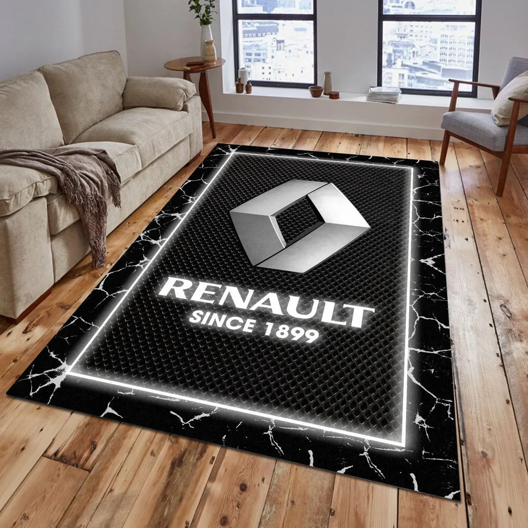 Renault Rug, Gift For Renault Lovers, Gift For Him, Husband, Boyfriend CAR5202192570 - Grey