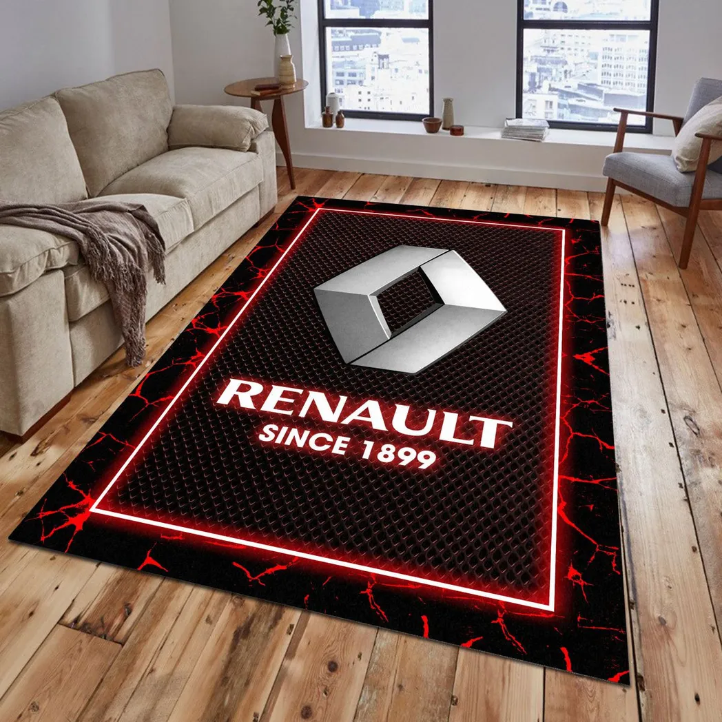 Renault Rug, Gift For Renault Lovers, Gift For Him, Husband, Boyfriend CAR5202192570 - Red