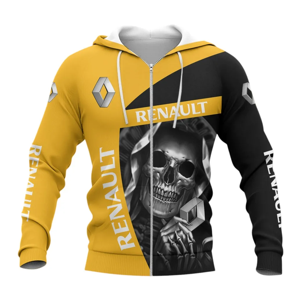 Renault Zipper Hoodie, Gift For Renault Lovers, Gift For Him, Husband, Boyfriend CAR6702212517