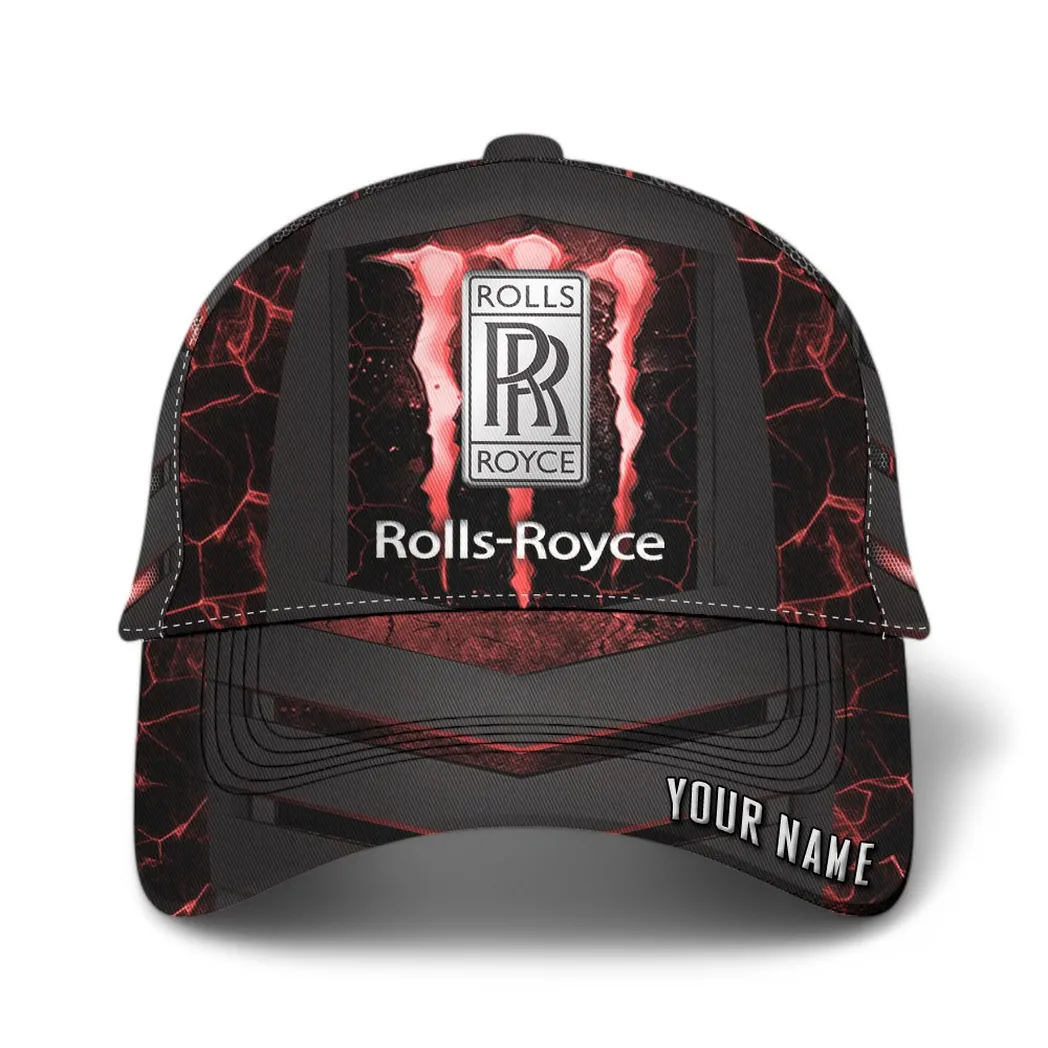 Rolls Royce Classic Cap, Gift For Rolls Royce Lovers, Gift For Him, Husband, Boyfriend CAR6502202526 - Red