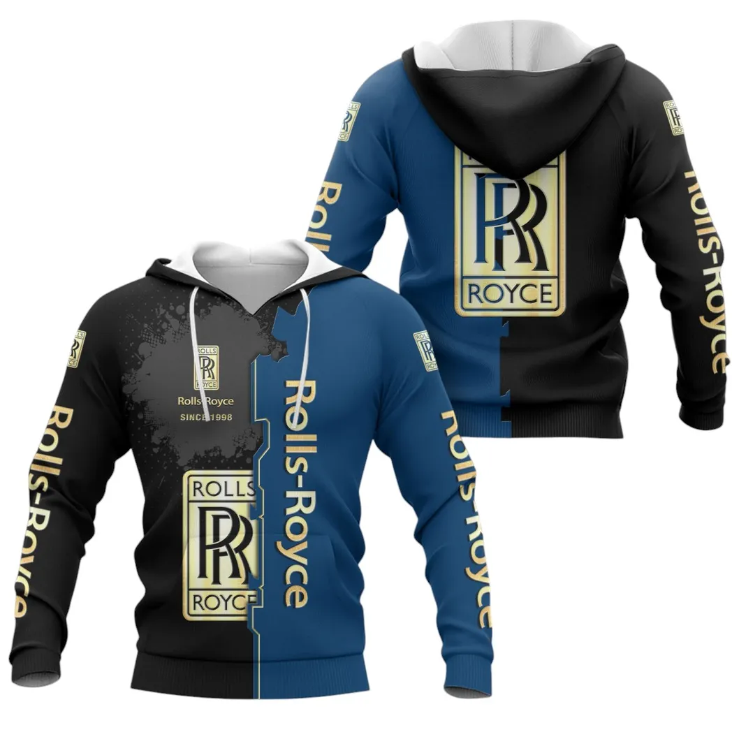 Rolls Royce Hoodie, Gift For Rolls Royce Lovers, Gift For Him, Husband, Boyfriend CAR44021725079-2