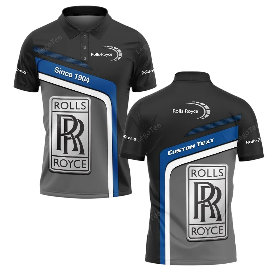 Rolls Royce Polo Shirt, Gift For Rolls Royce Lovers, Gift For Him, Husband, Boyfriend CAR11103032564