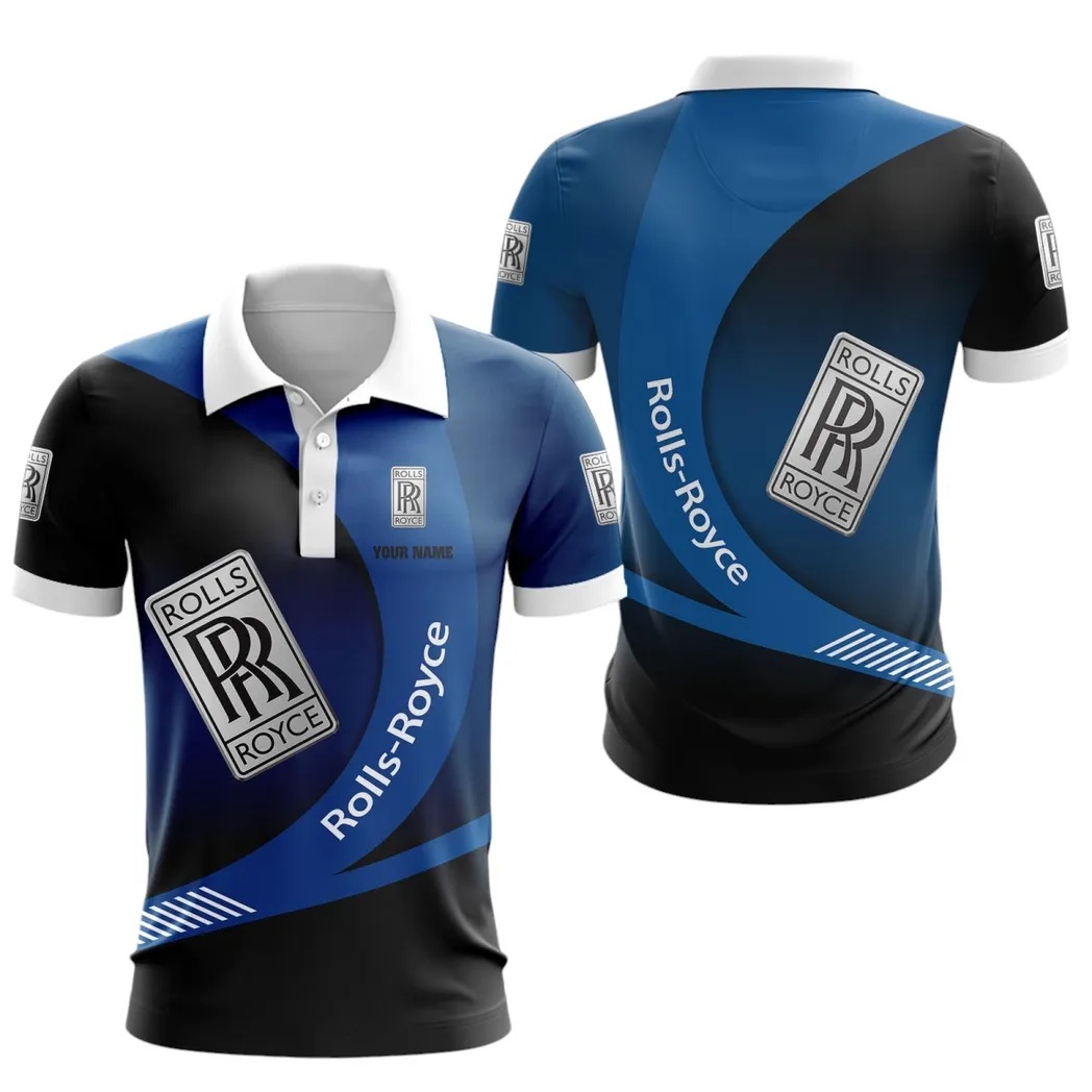 Rolls Royce Polo Shirt, Gift For Rolls Royce Lovers, Gift For Him, Husband, Boyfriend CAR7402222560